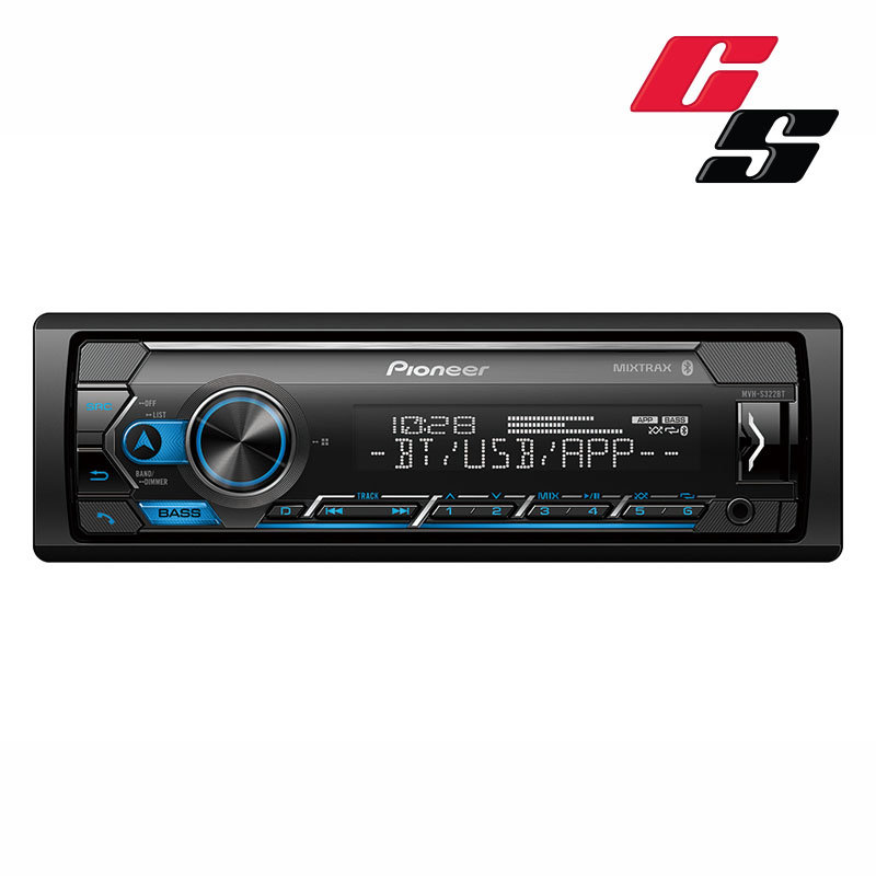 Pioneer MVH-S322BT Digital Media Receiver (does not play CDs) Digital Media  Receiver (does not play CDs) - Car Salon