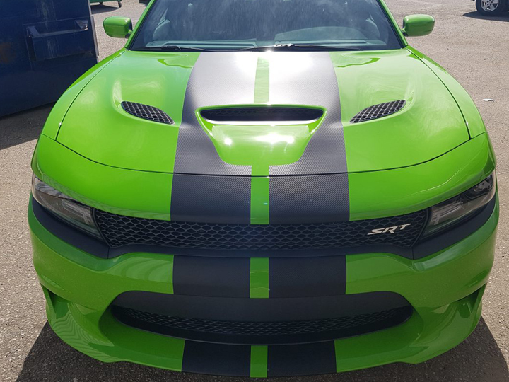 Carbon Fiber SRT Stripes