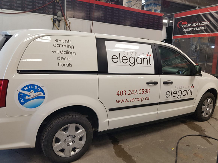 Catering Van Decals Calgary