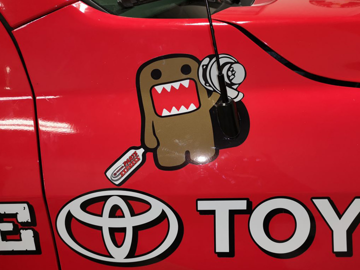 Custom Stampede Toyota Decal
