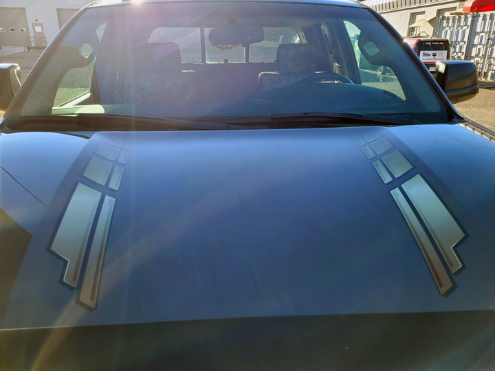 Custom Tundra Hood Stripes Calgary