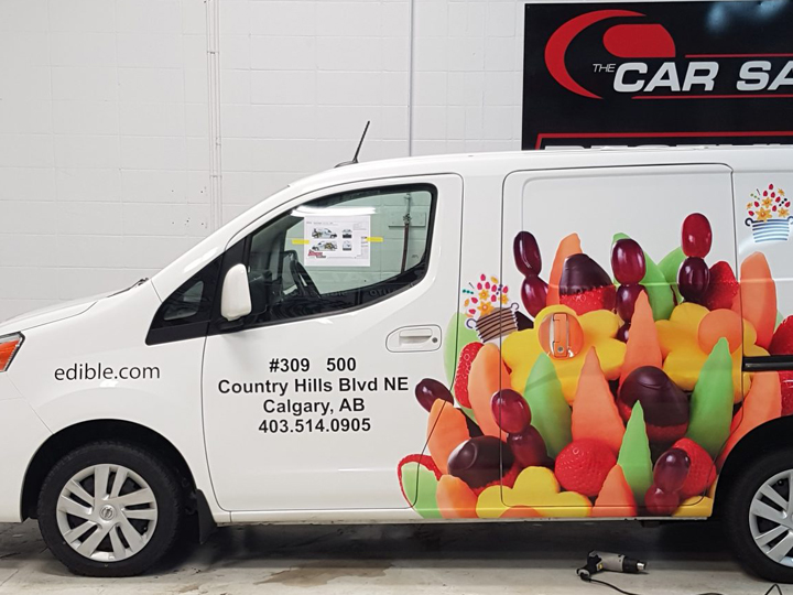 Edible Arrangements Van Wrap