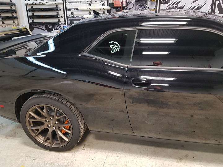 Hellcat Decals & Window Tint