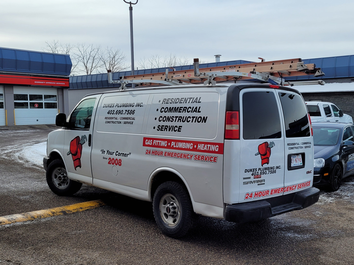 Plumber Decals Calgary