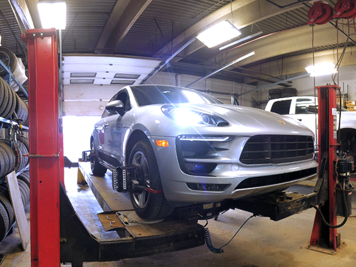 Porsche Wheel Alignment Calgary