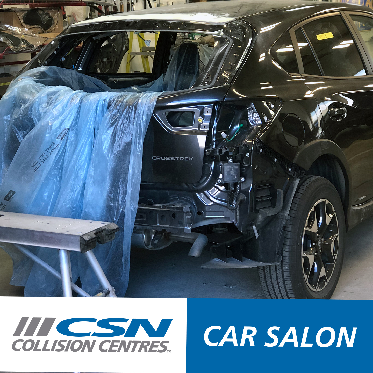 Subaru Crosstrek Rear Windshield Replacement Autobody Repair Shop Calgary 2020-09-23