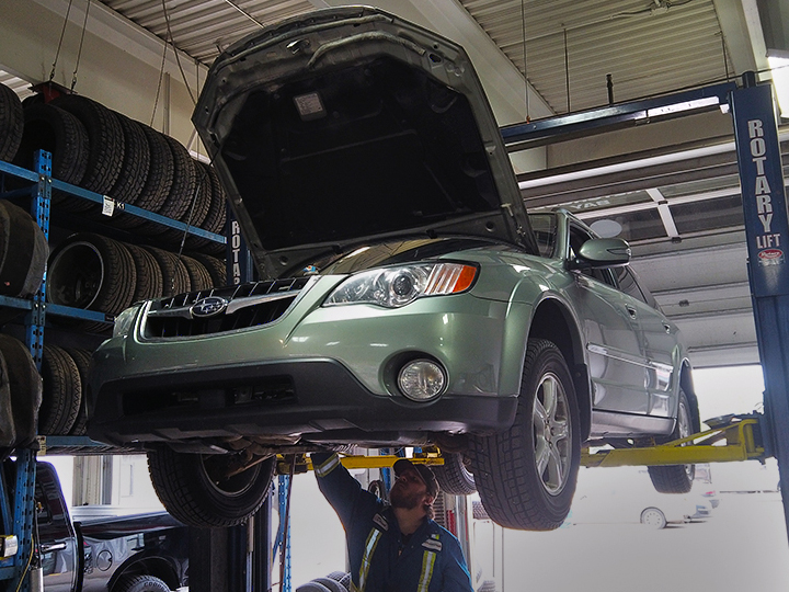 Subaru Legacy Oil Change Calgary