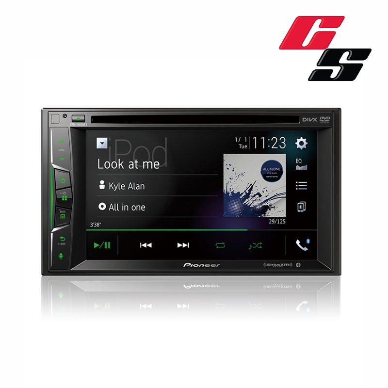 Pioneer AVH-1500NEX Double 2 DIN DVD/CD Player Bluetooth Mirrors