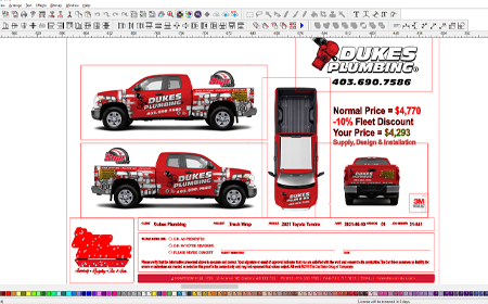 Vehicle Graphic Designer Calgary