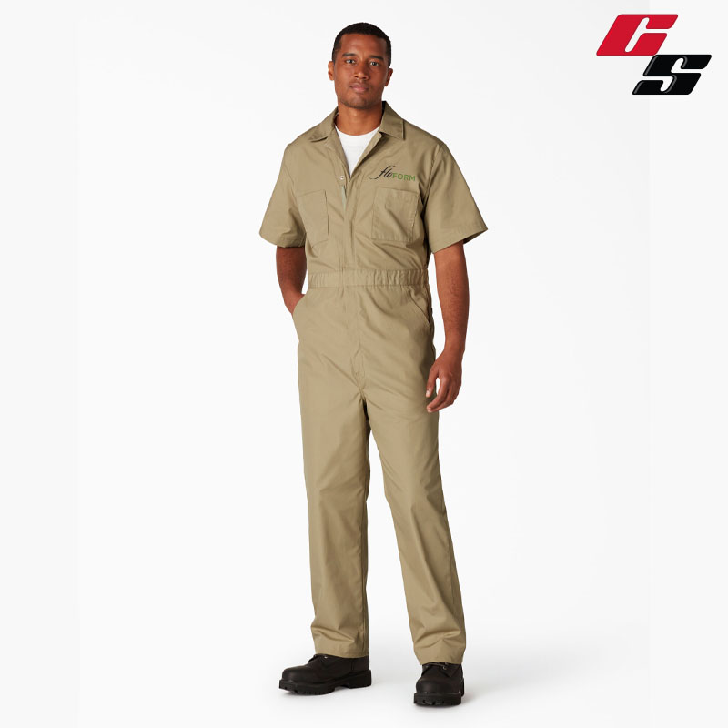 Automotive Work Coverall Beige