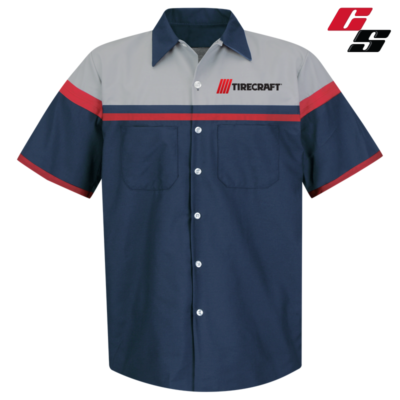 Automotive Work Shirt Front