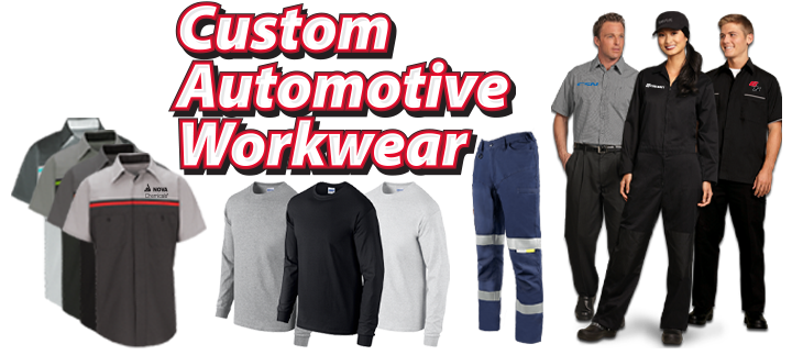 Custom Automotive Workwear Canada