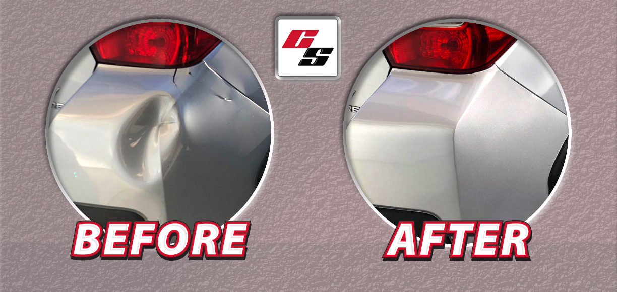 Dent Removal Calgary Before & After