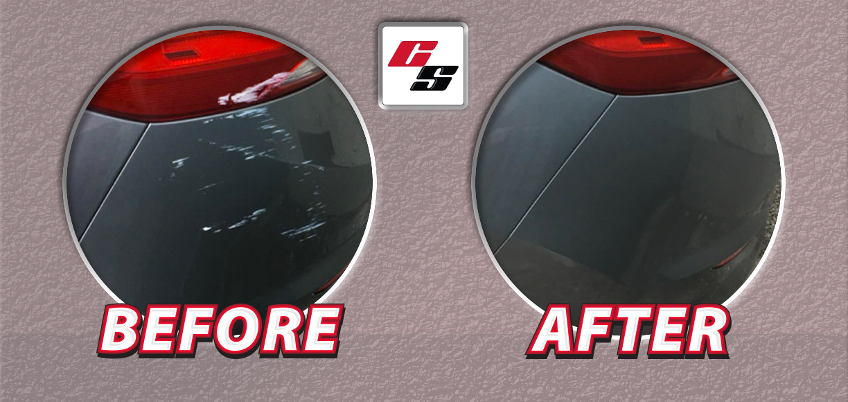 Minor Paint Repair Calgary Before & After