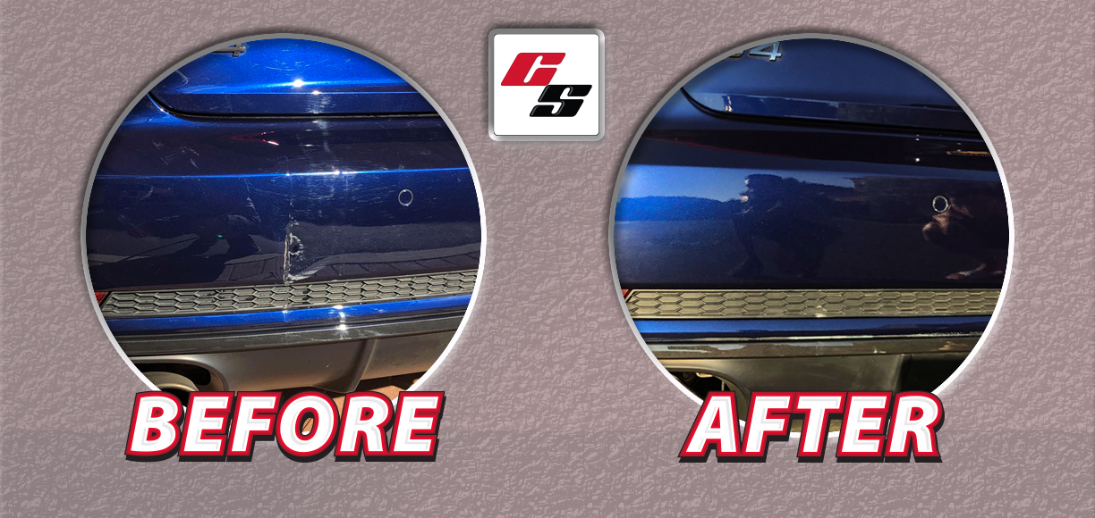 Rear Bumper Repair Calgary Before & After